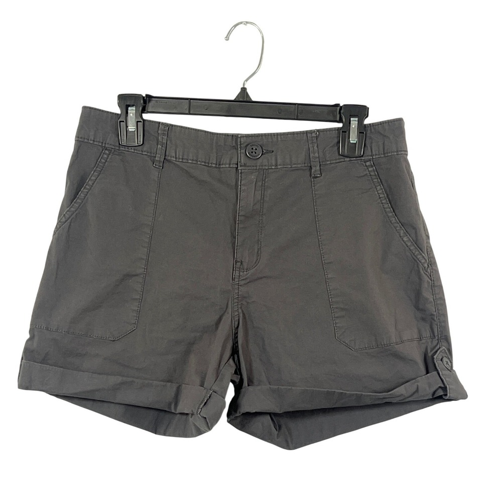 Social Standard Gray Utility Shorts Medium 3.5" Inseam Vacation Beach Preppy